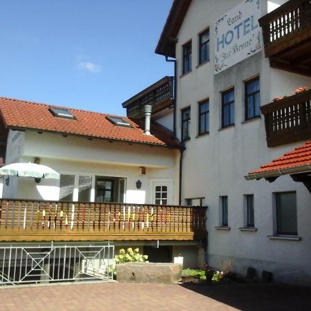 Landhotel Zur Krone Kieselbach Bagian luar foto